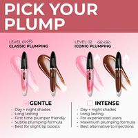 Hot Kiss Lip Booster + Plumper Natural Rose Image - 9